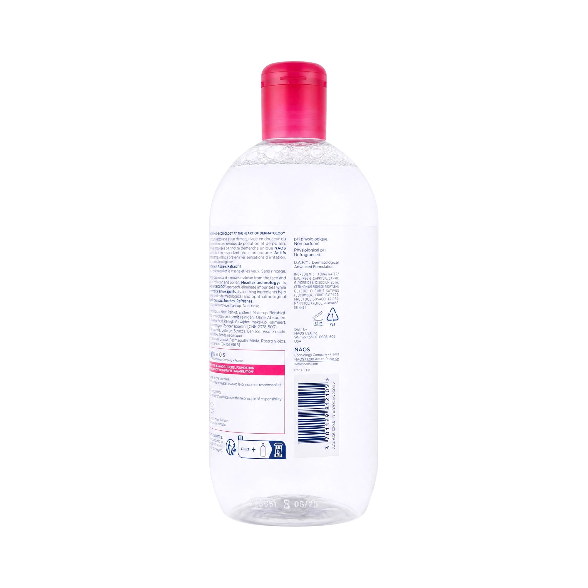 32021-Bioderma Sensibio H2O 500ml +3