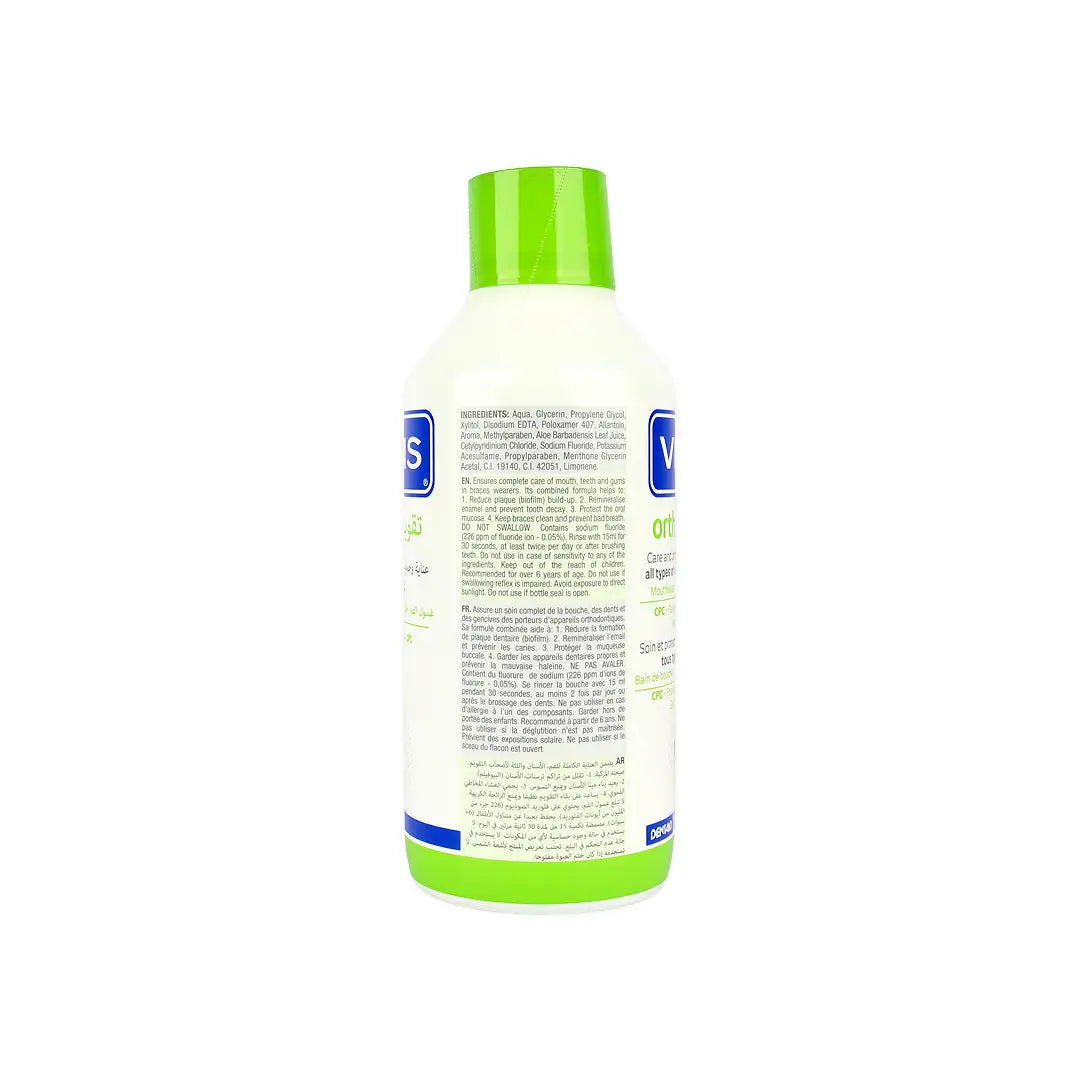 32032-Vitis Orthodontic Mouthwash 500Ml +2