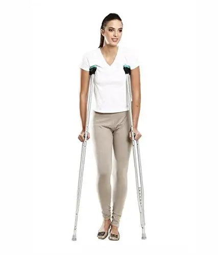 32258-Pharmazone Walking Stick Adjustable Aluminum FS920L