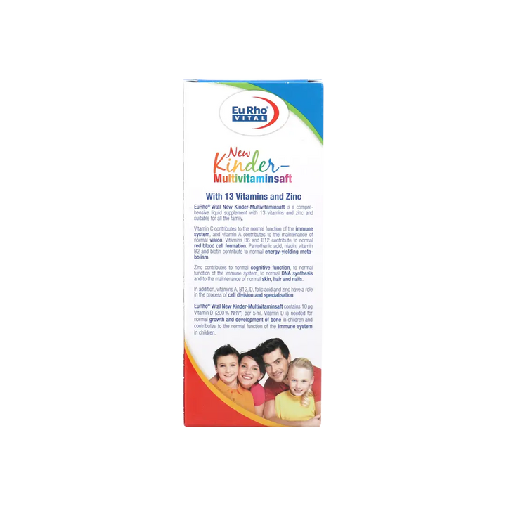 32118-EuRho Vital New Kinder Multi-Vitamin Syrup 200ml +4