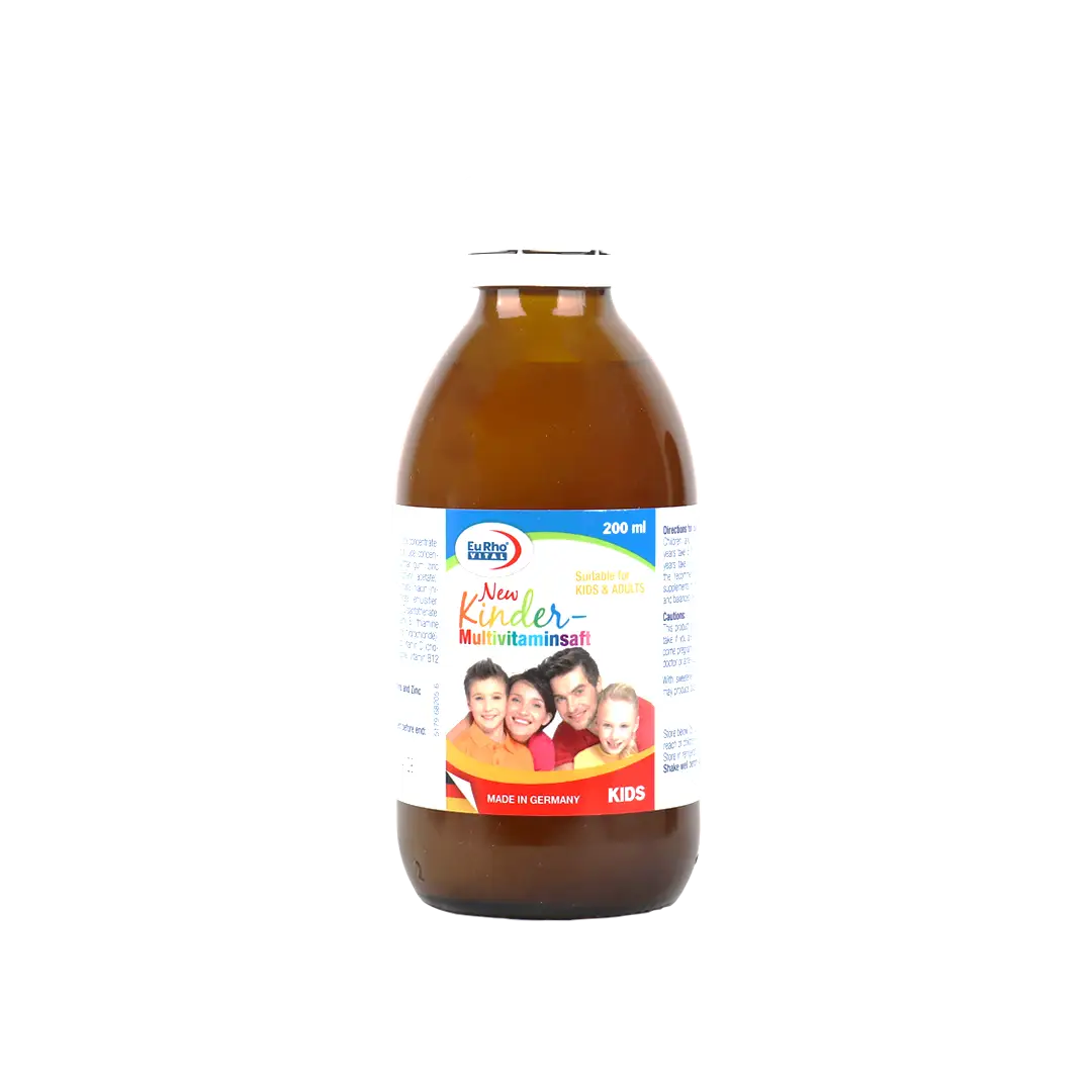 EURO VITAL NEW KINDER MULTI-VITAMIN SYRUP 200ML
