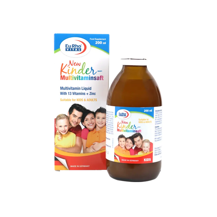 32118-EuRho Vital New Kinder Multi-Vitamin Syrup 200ml +1