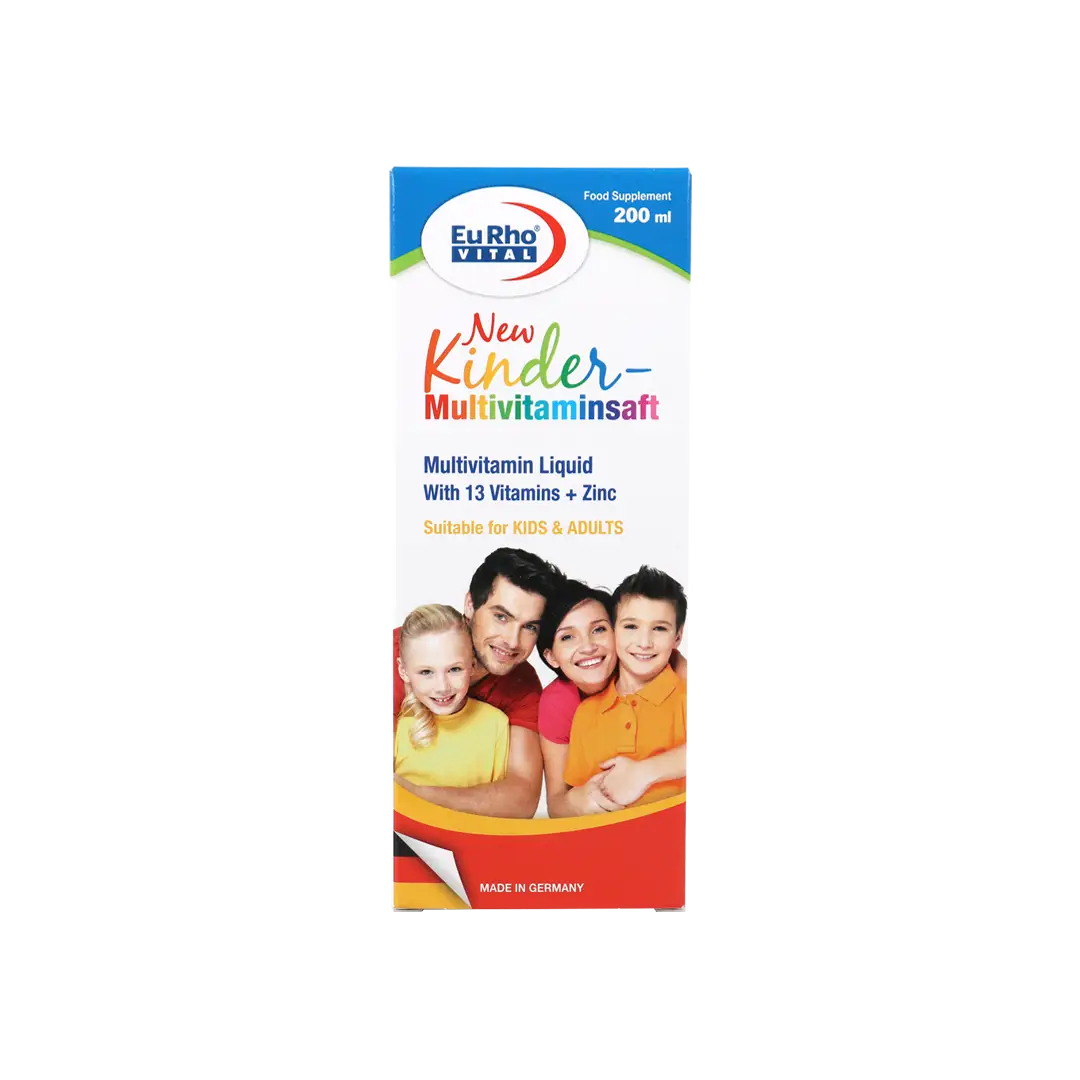 EURO VITAL NEW KINDER MULTI-VITAMIN SYRUP 200ML
