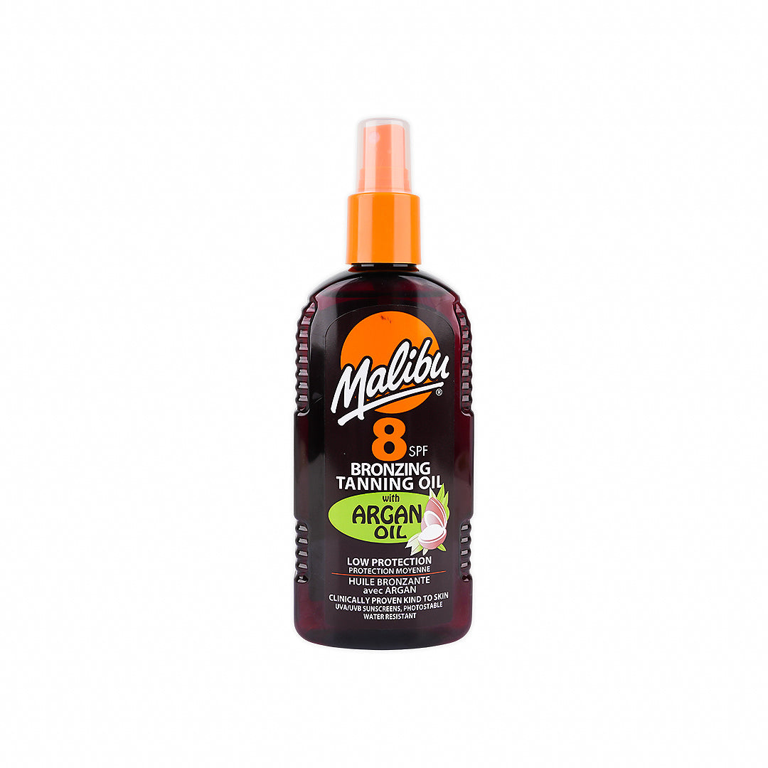 MALIBU TANNING OIL WITH ARGAN OIL SPF8 200ML