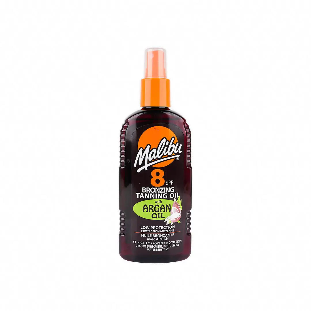 MALIBU TANNING OIL WITH ARGAN OIL SPF8 200ML
