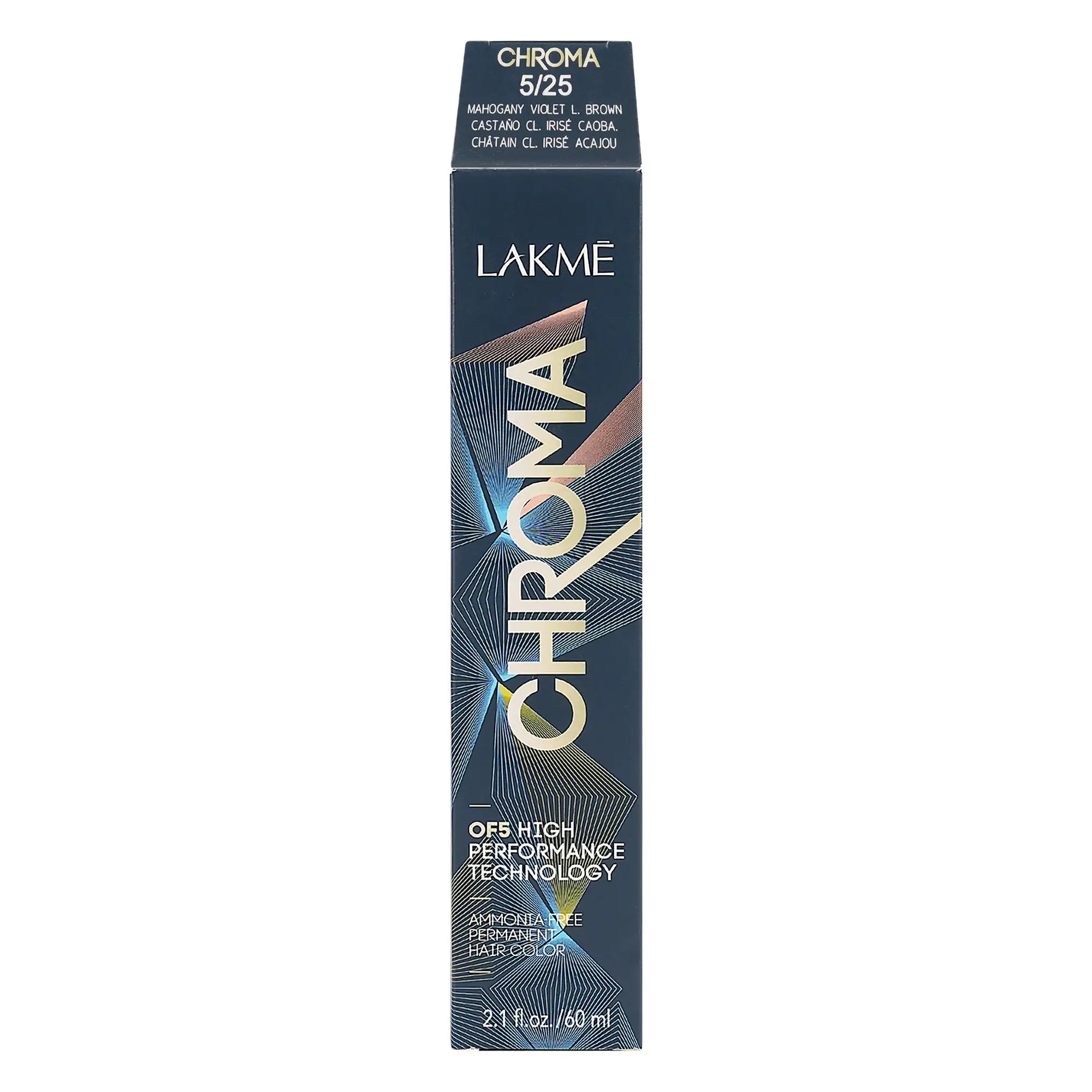 Lakme Chroma 5/25 Mahogany Violet Light Brown 60ml