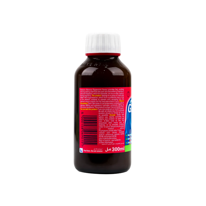 32172-Gaviscon Advance Suspension 300Ml-Peppermint +1