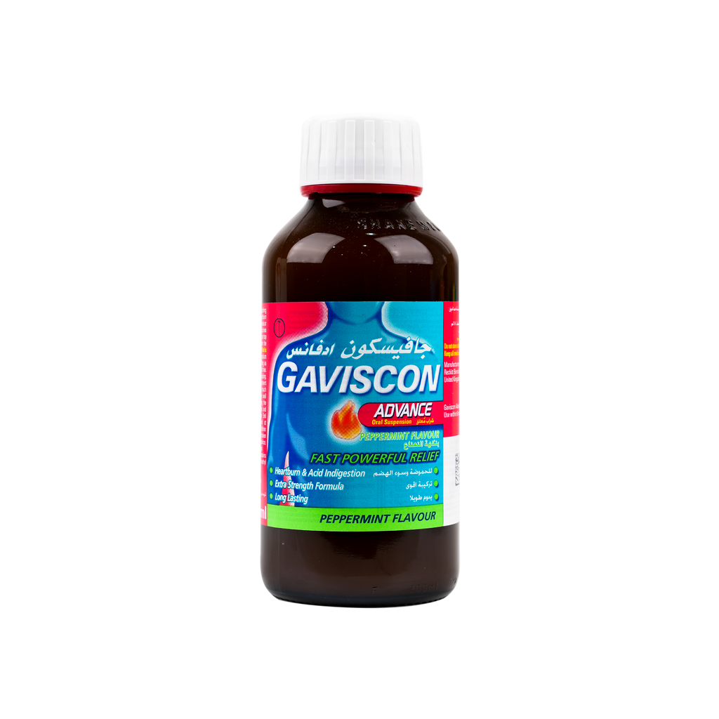 GAVISCON ADVANCE SUSPENSION 300ML-PEPPERMINT