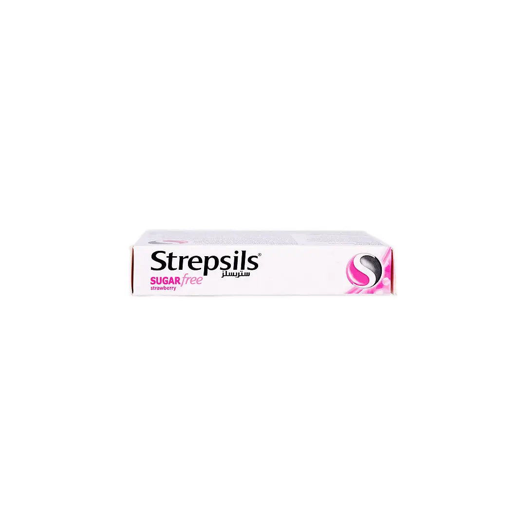 32173-Strepsils Junior Sugar Free 16loz - Strawberry +2