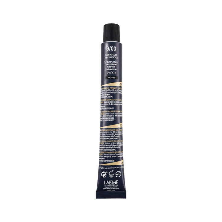 32184-Lakme Chroma 9/00 Very Light Blonde 60ml +1