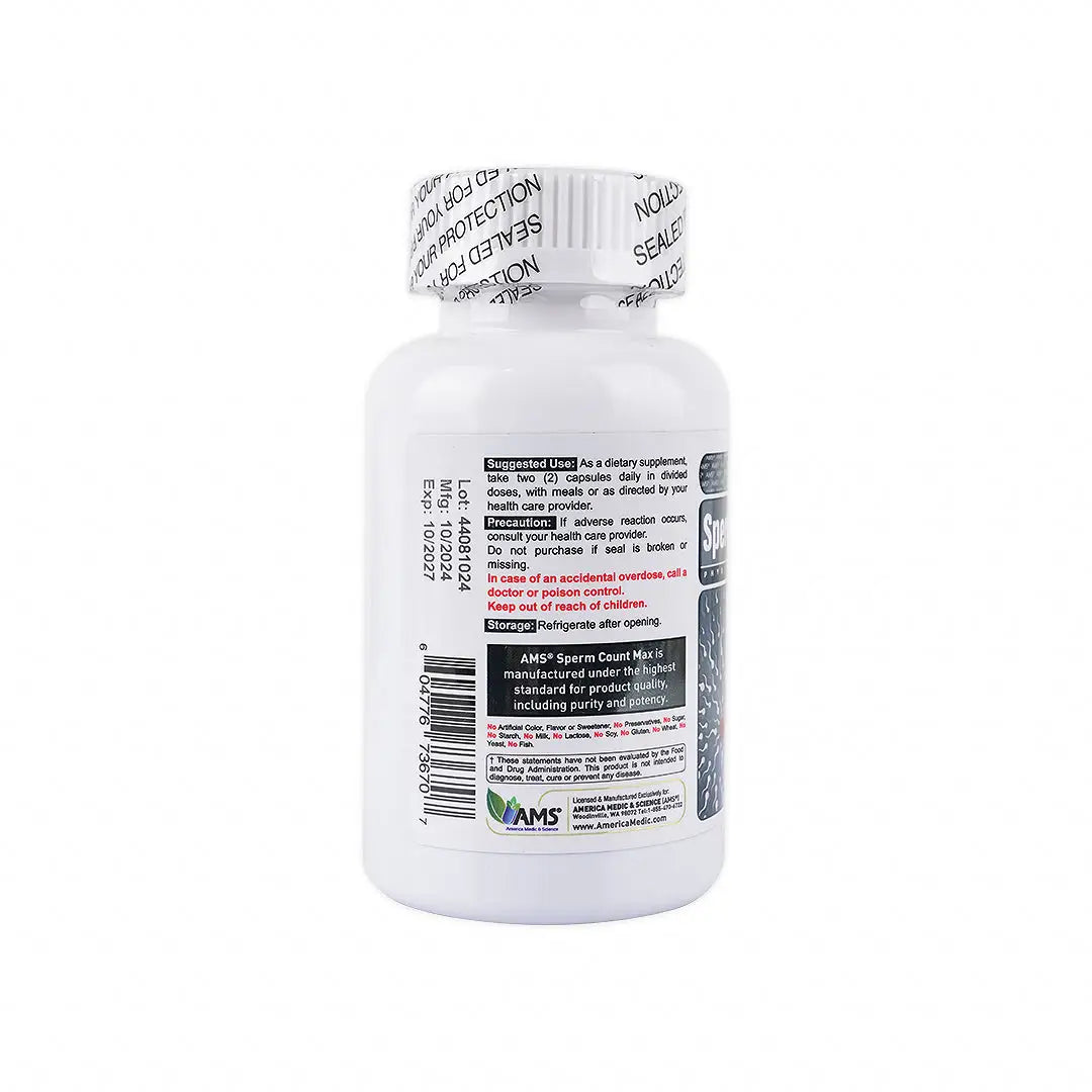 AMS SPERM COUNT MAX 60 CAP