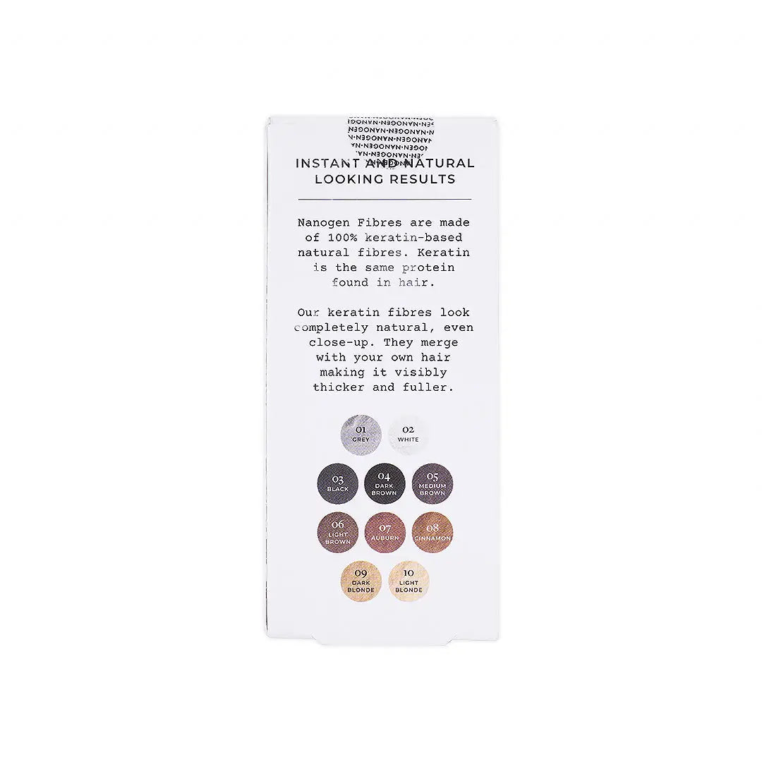 Nanogen Thickening Hair Fibres 15G-Dark Brown