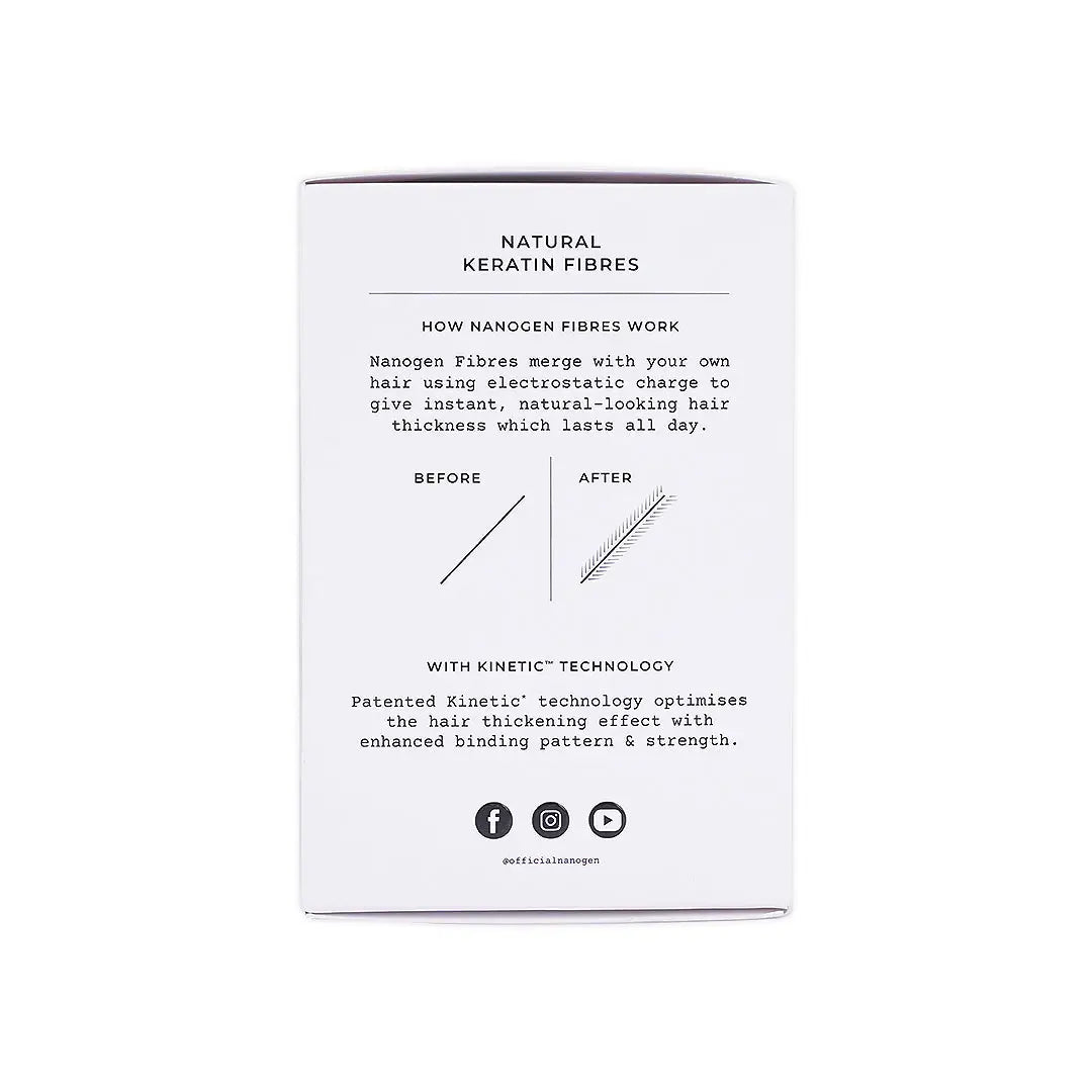 Nanogen Thickening Hair Fibres 15G-Dark Brown