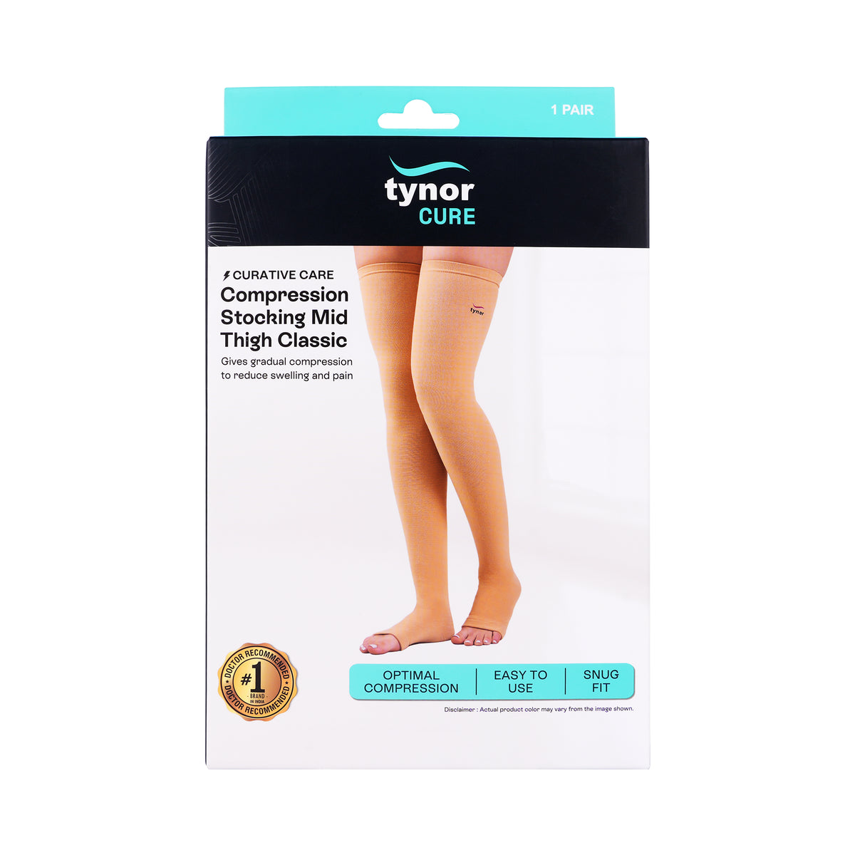 32279-Tynor Stocking Classic Mid Thigh-I15 M