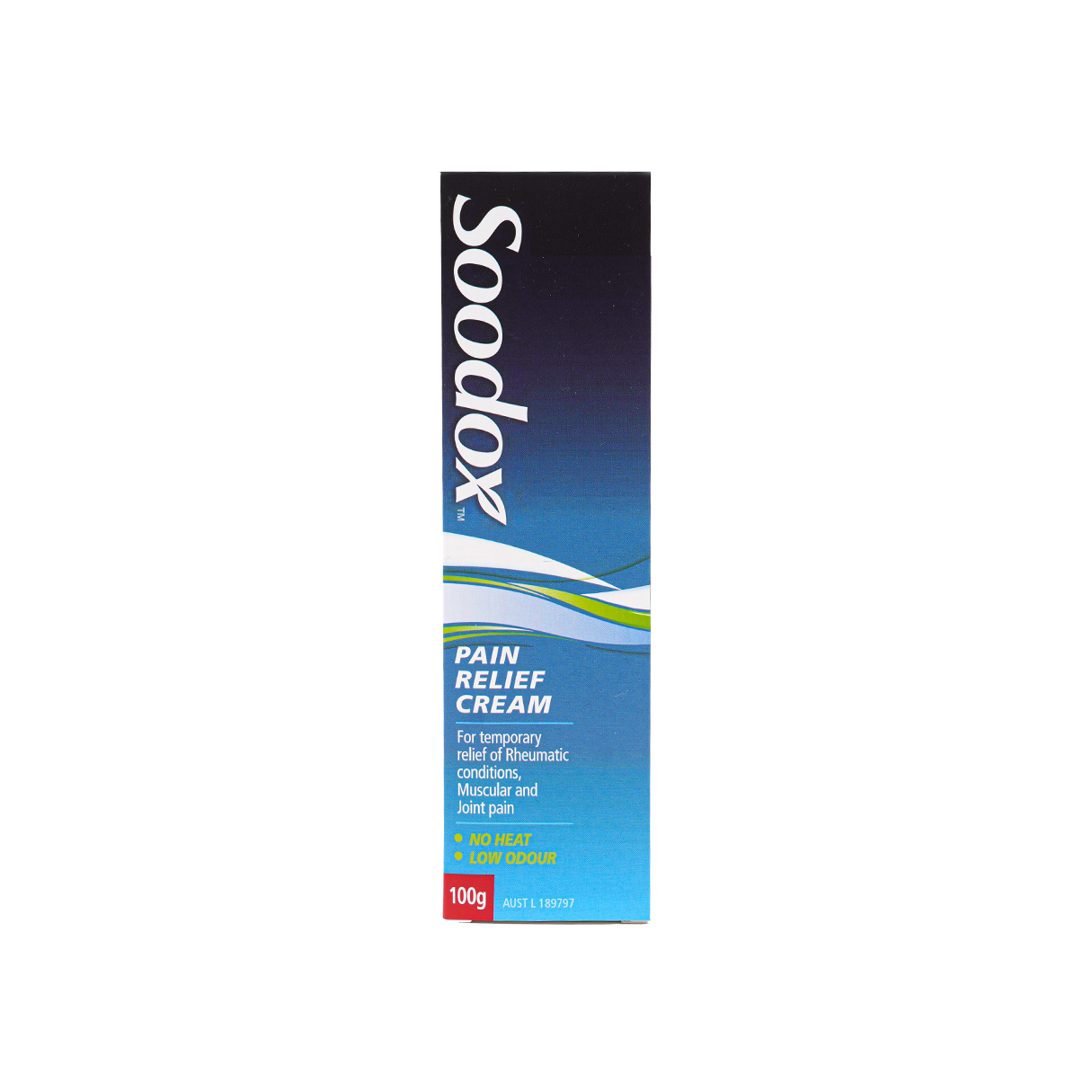 SOODOX PAIN RELIEF CREAM 100 GM