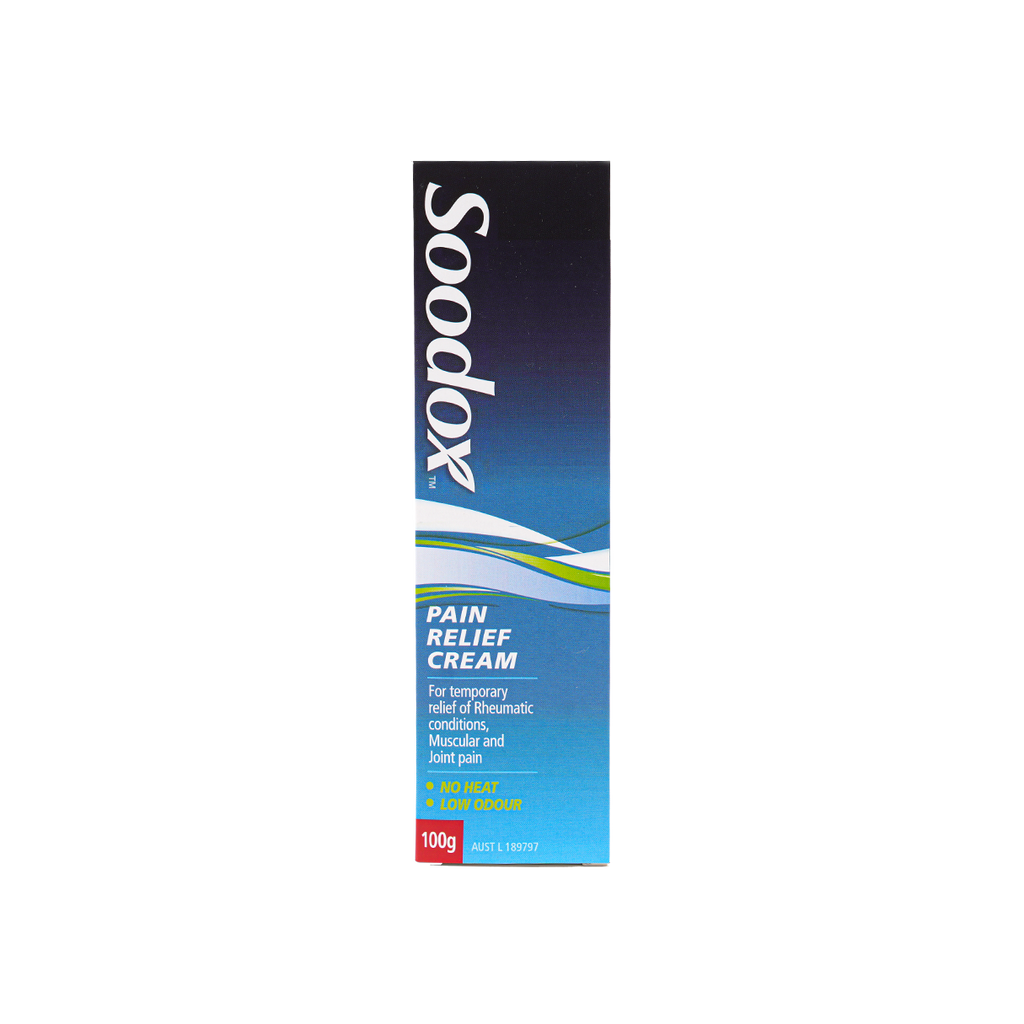 SOODOX PAIN RELIEF CREAM 100 GM