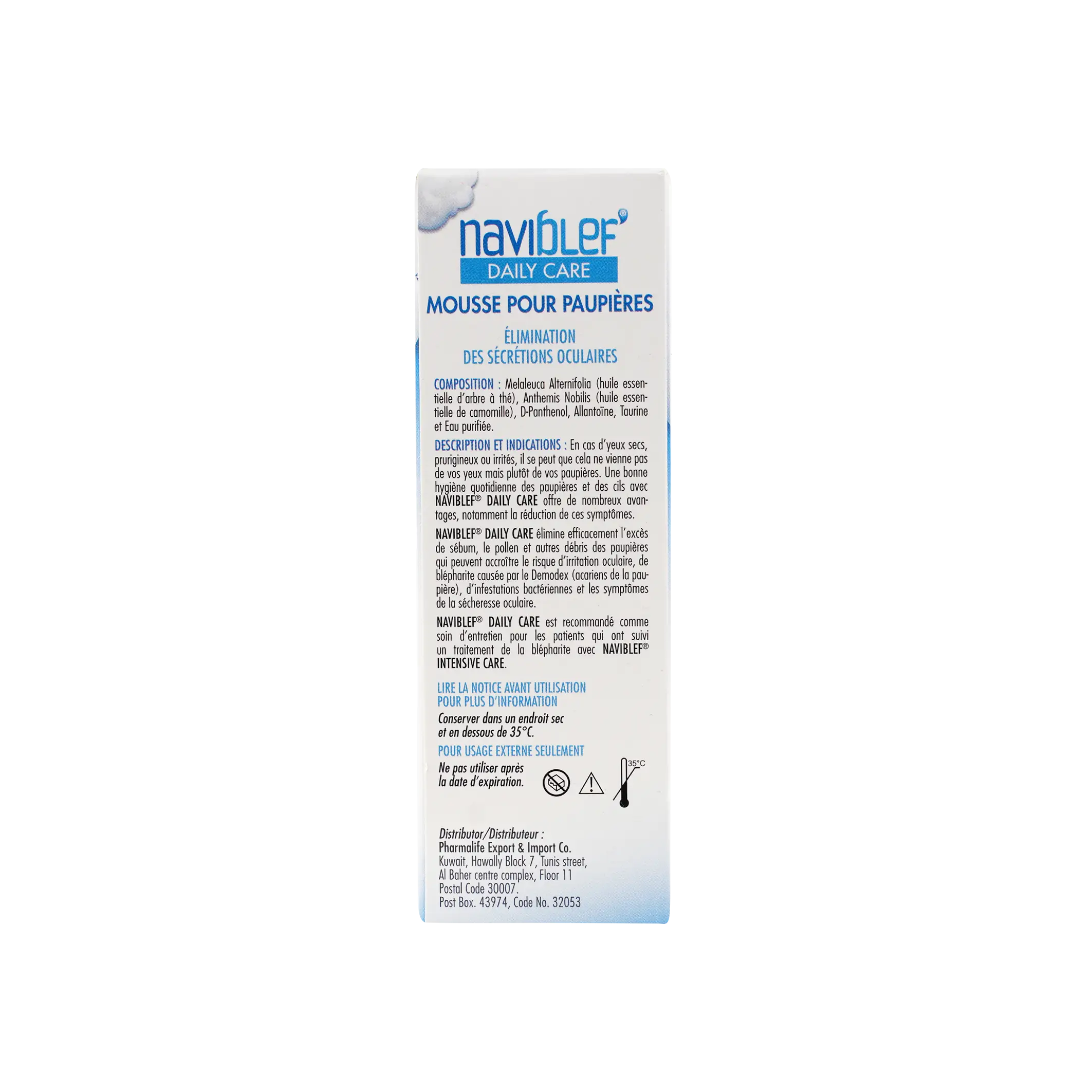 Navi Blef Eyelid Foam 50Ml