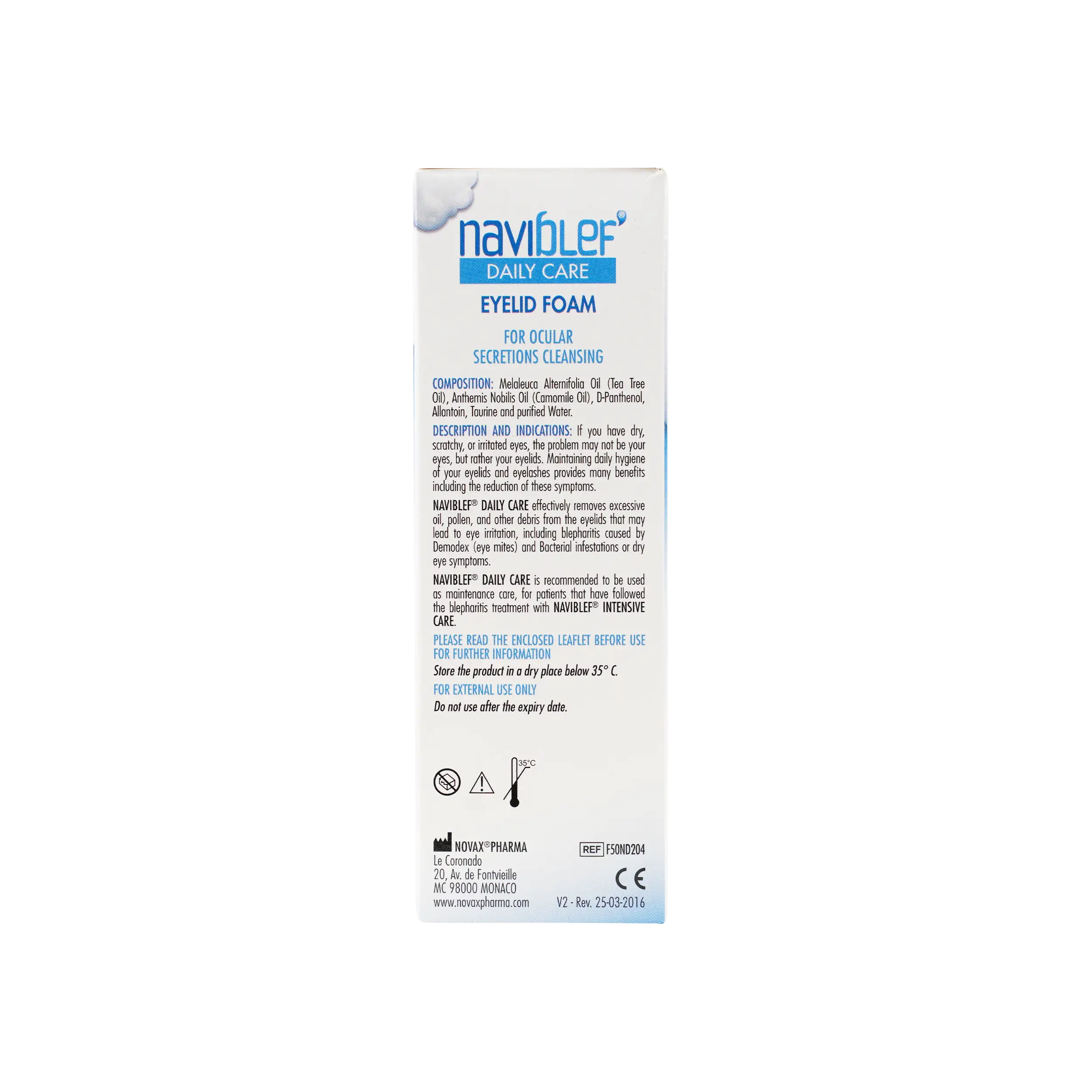 Navi Blef Eyelid Foam 50Ml
