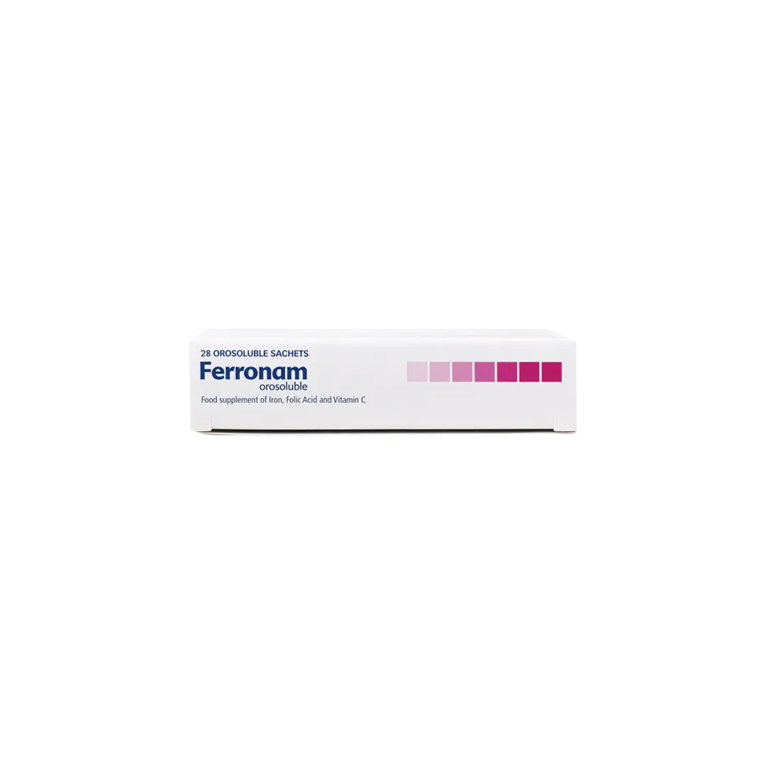 32293-Ferronam Orosoluble 28 Sachets +2