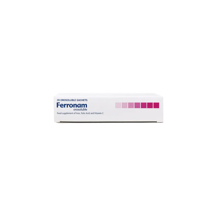 32293-Ferronam Orosoluble 28 Sachets +2