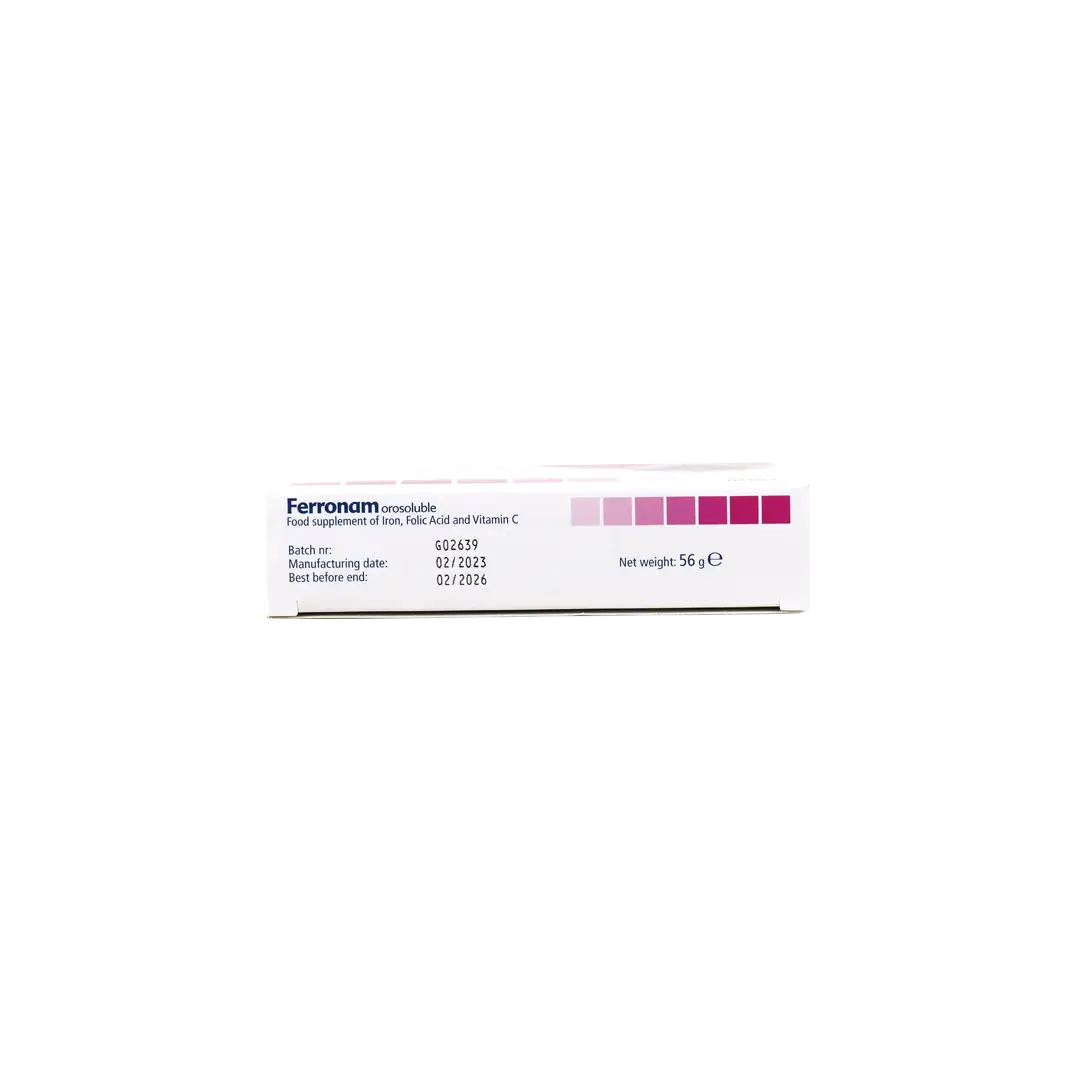 32293-Ferronam Orosoluble 28 Sachets +1