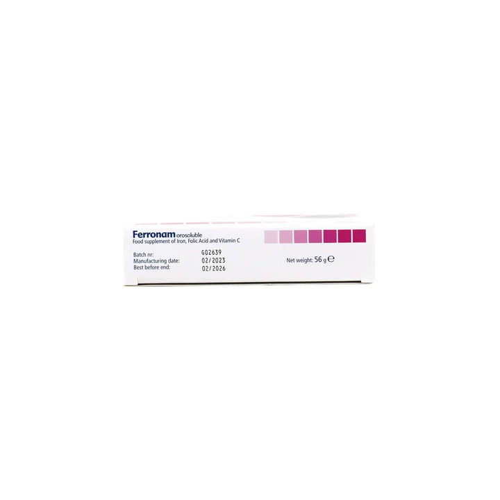 32293-Ferronam Orosoluble 28 Sachets +1