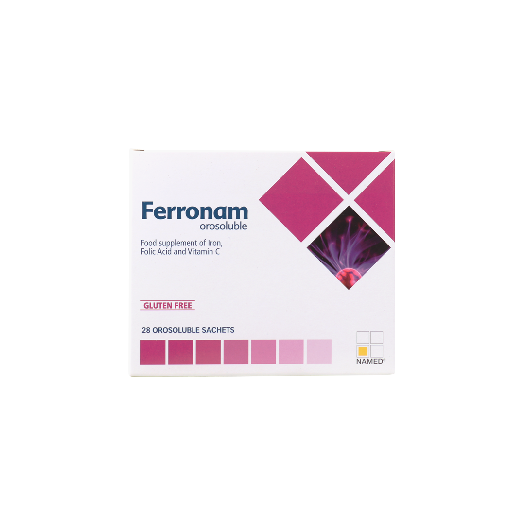 FERRONAM OROSOLUBLE 28 SACHETS