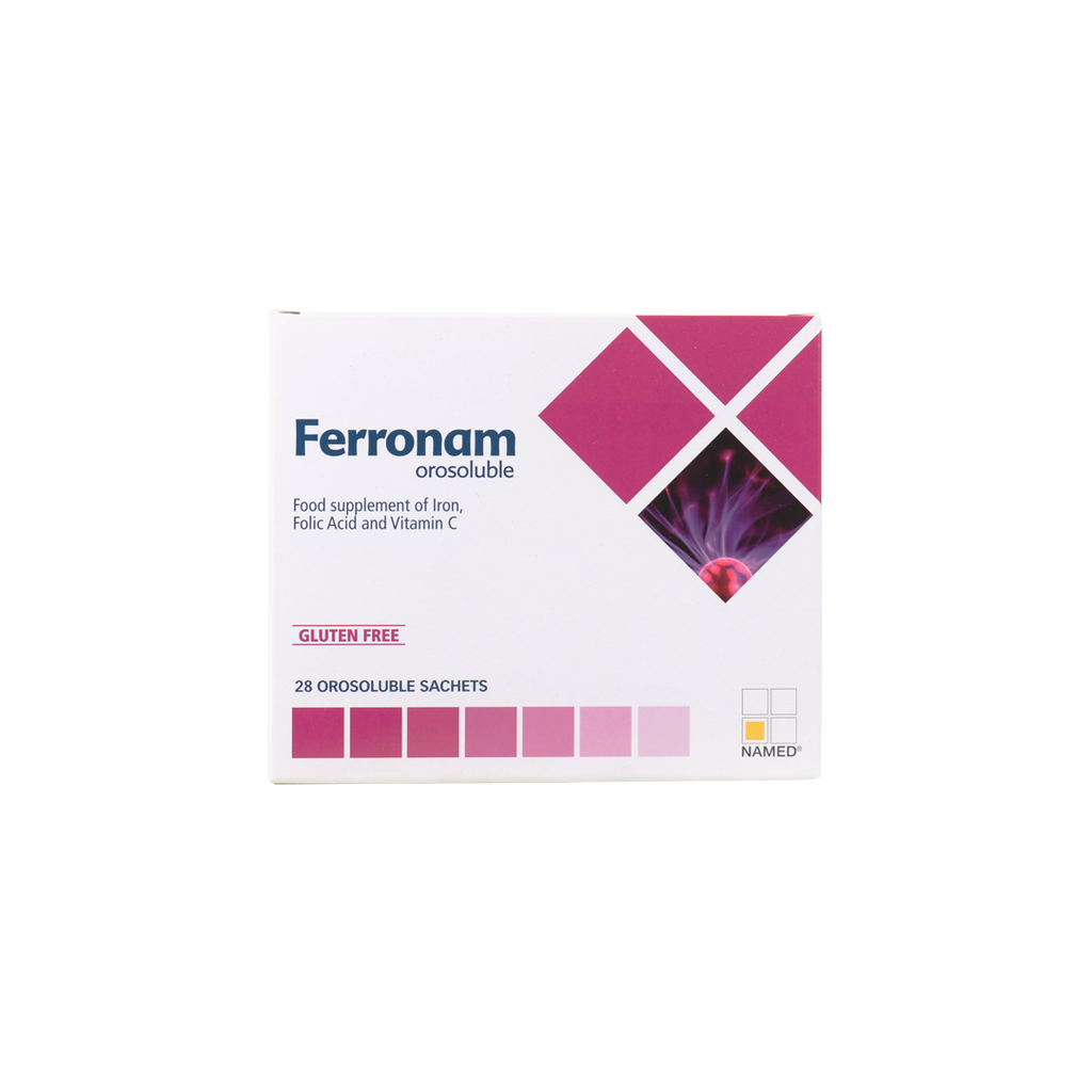 FERRONAM OROSOLUBLE 28 SACHETS