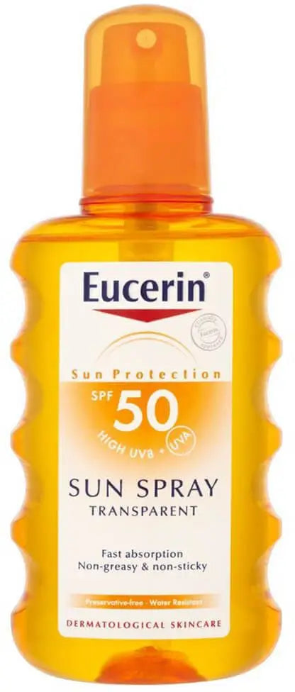 Eucerin SPF50 Sun Transparent Spray 200Ml