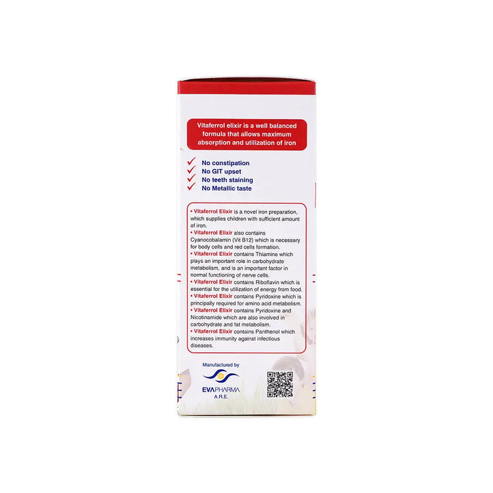 32334-Vitaferrol Elixer Syrup 120Ml +5