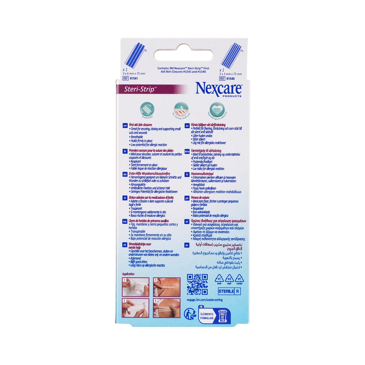 32341-Nexcare Steri-Strip Assorted 8pcs-R150C +1
