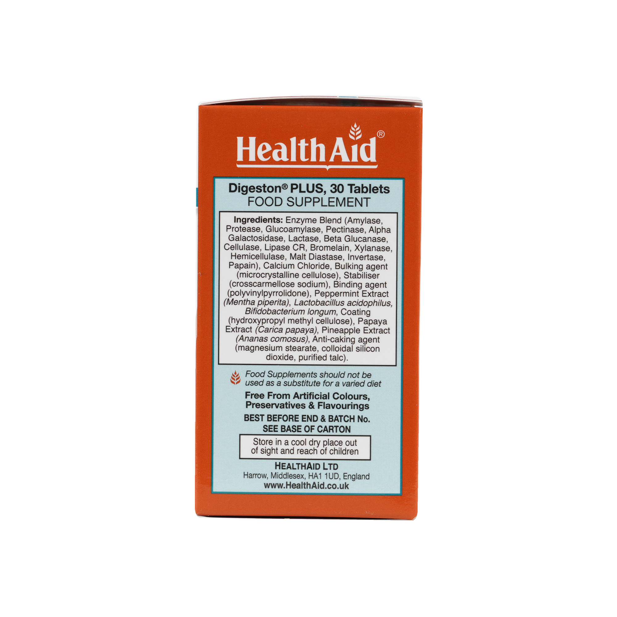 HEALTHAID DIGESTON PLUS 30TAB