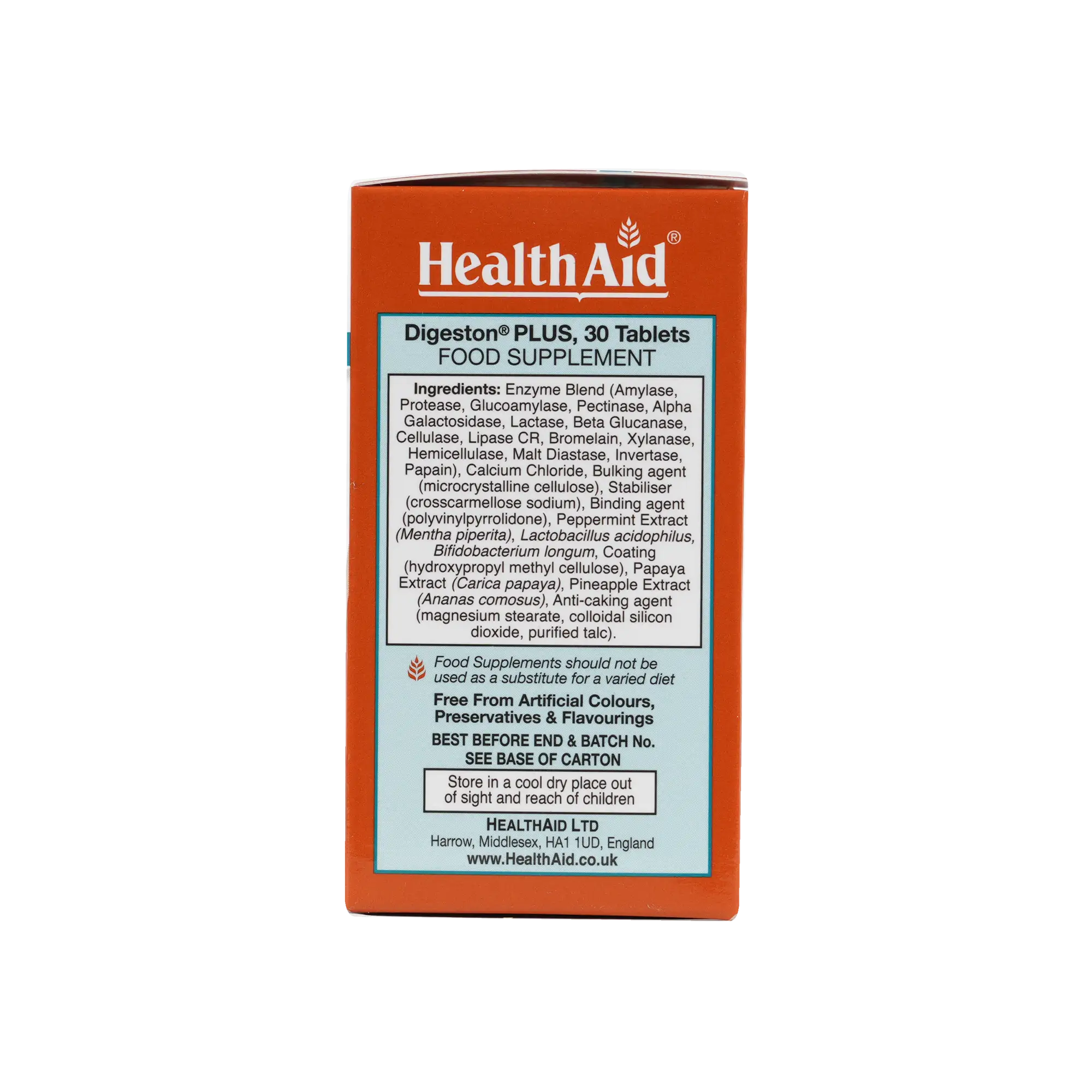 HEALTHAID DIGESTON PLUS 30TAB