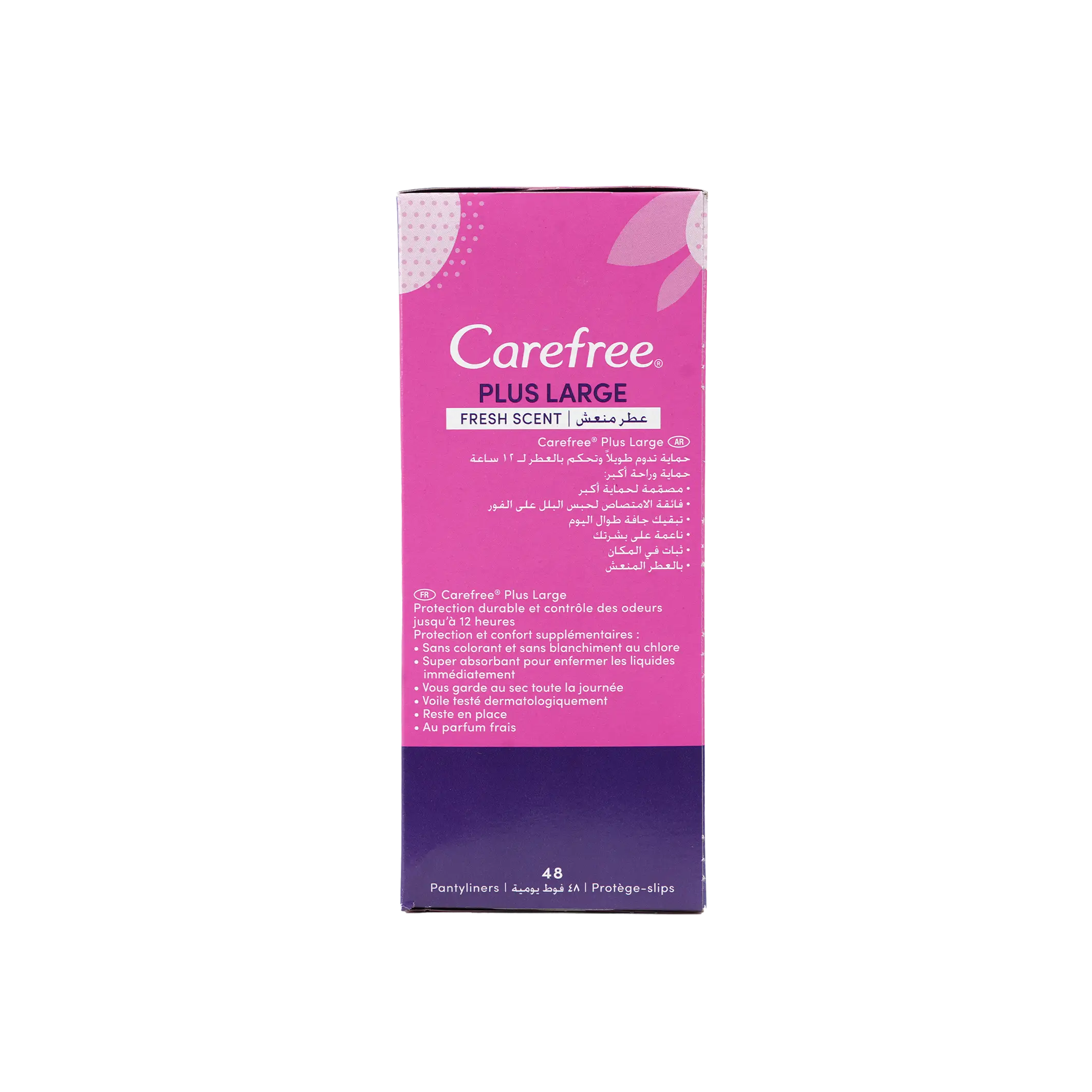 Carefree Plus Large 48Pcs-Fresh Scent