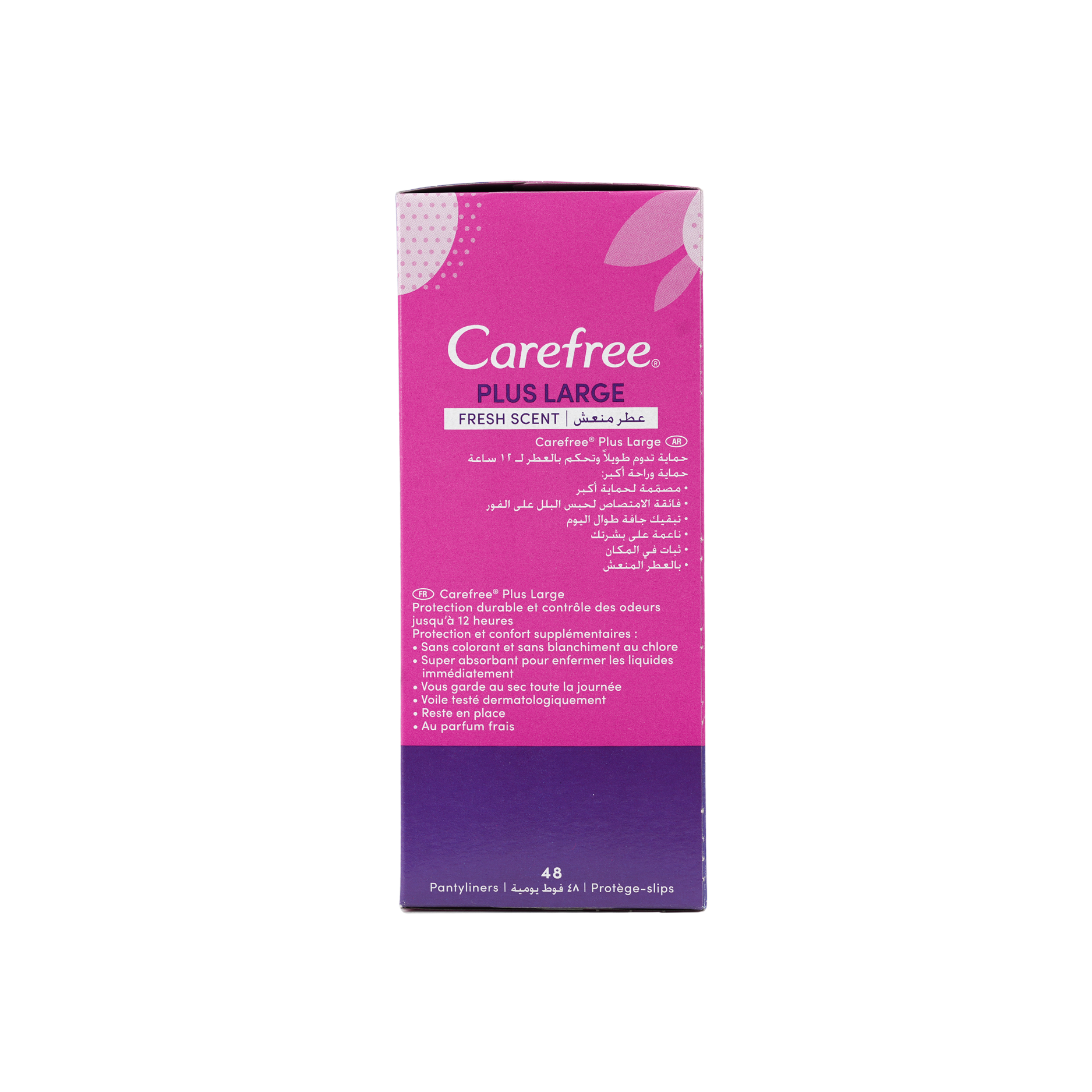 Carefree Plus Large 48Pcs-Fresh Scent