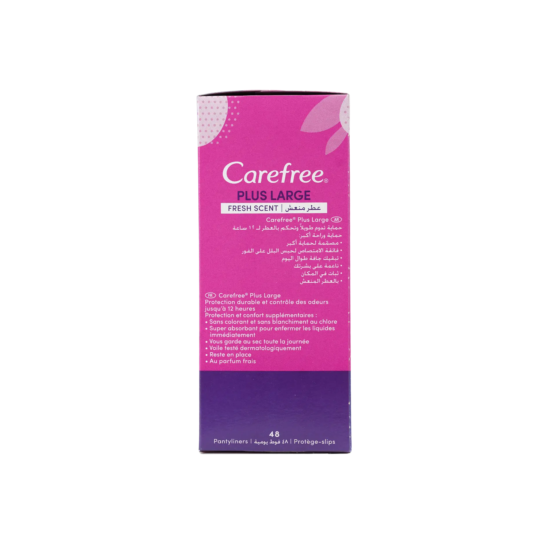 Carefree Plus Large 48Pcs-Fresh Scent
