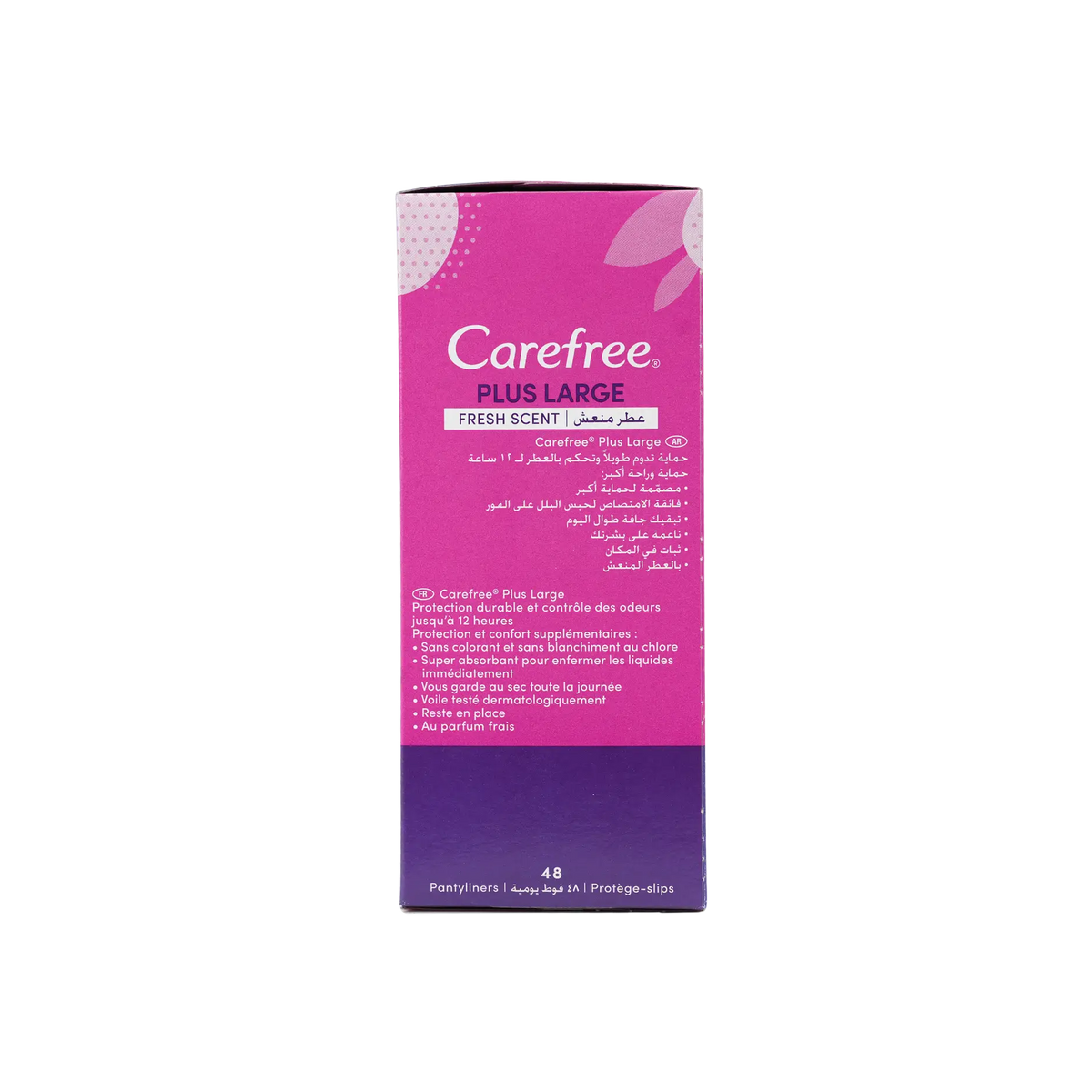 32345-Carefree Plus Large 48Pcs-Fresh Scent +1