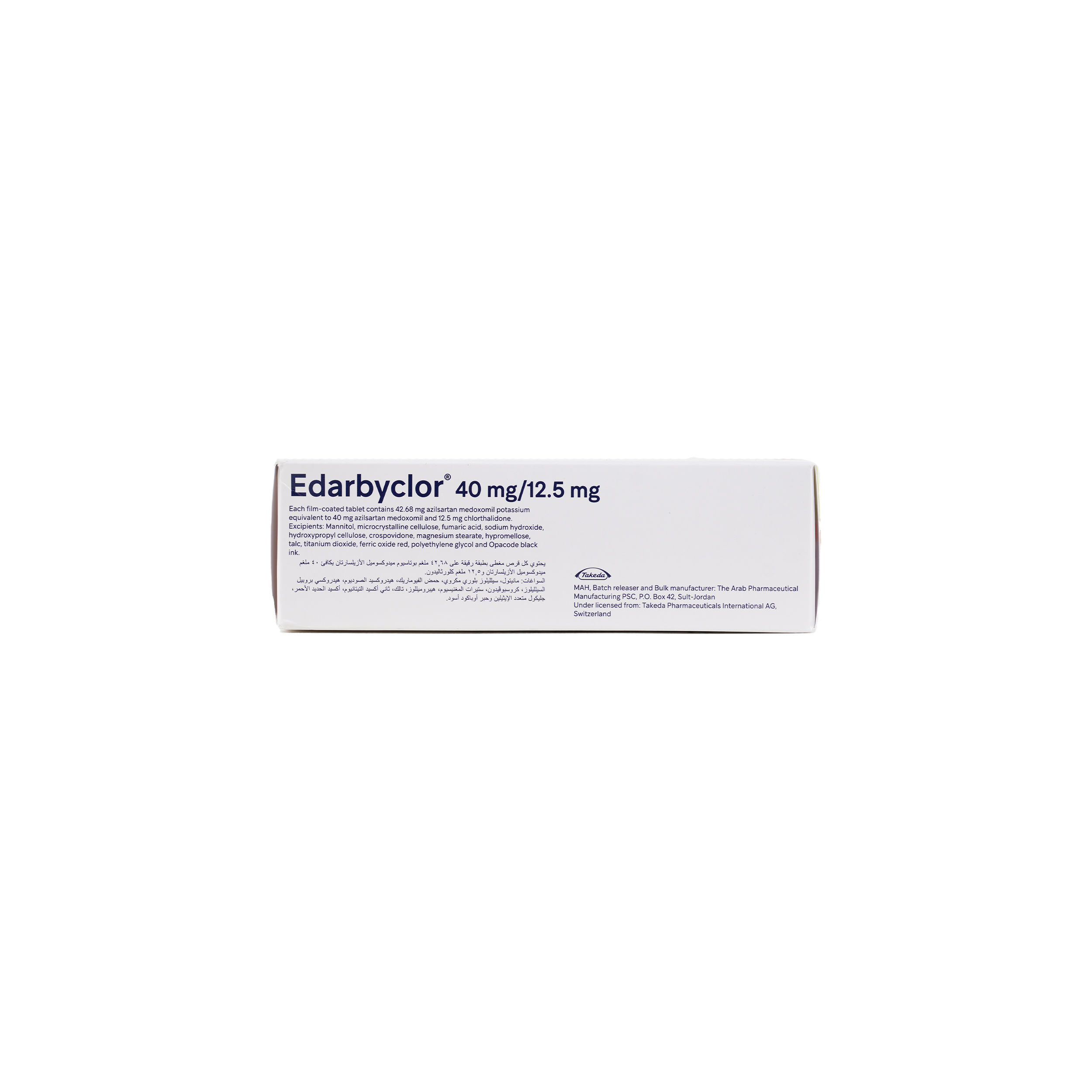 EDARBYCLOR 40MG/12.5 28 TAB