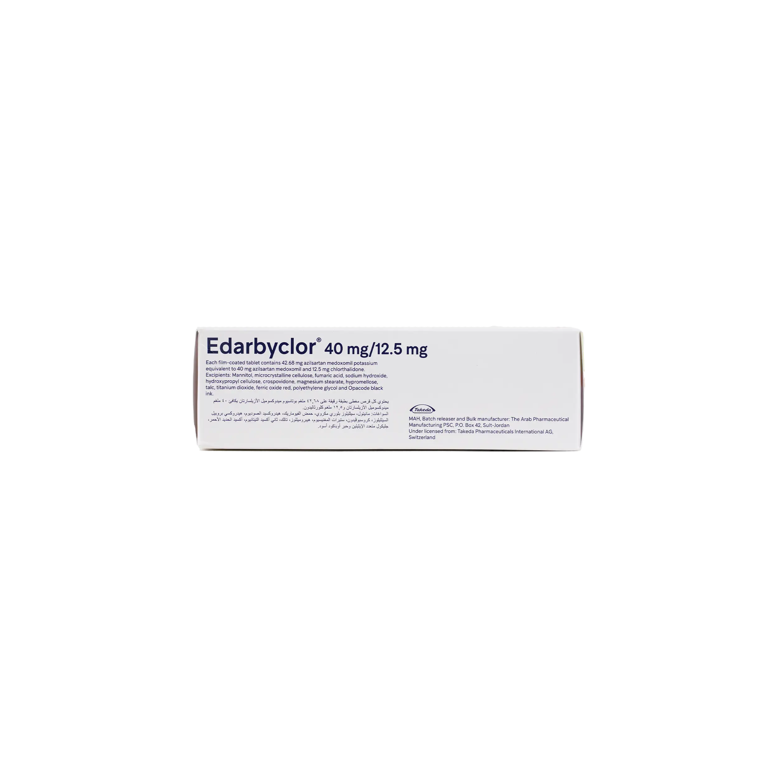 EDARBYCLOR 40MG/12.5 28 TAB