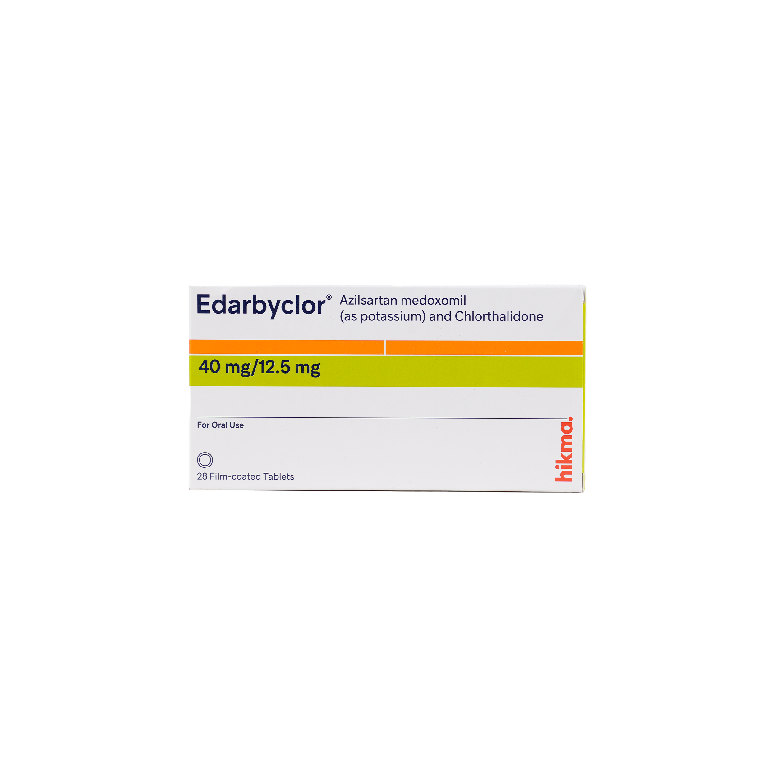 EDARBYCLOR 40MG/12.5 28 TAB