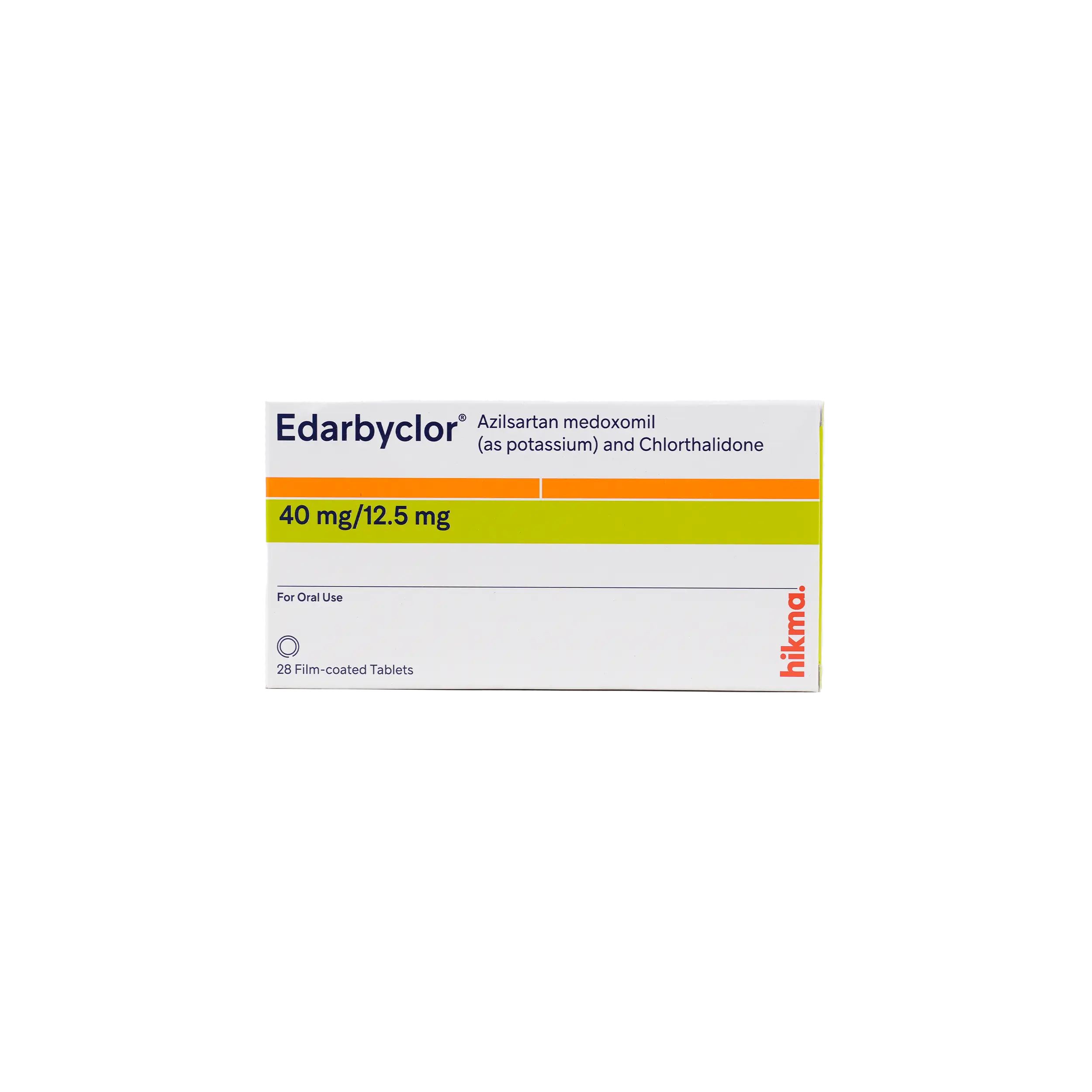 EDARBYCLOR 40MG/12.5 28 TAB