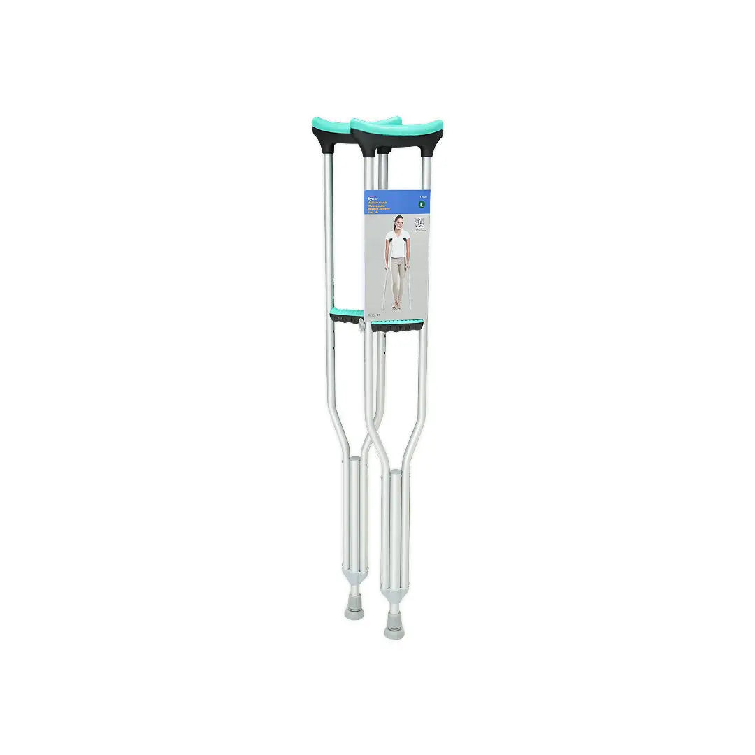 32385-Tynor Crutch Underarm 2pcs-L21 L +2