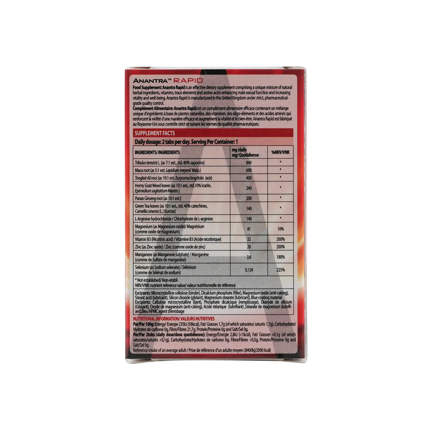 Anantra Rapid 2 Tablets