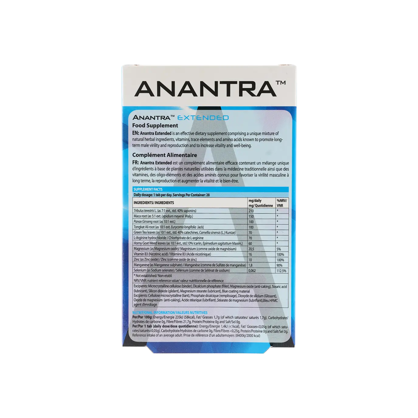 Anantra Extended 28 Tablets