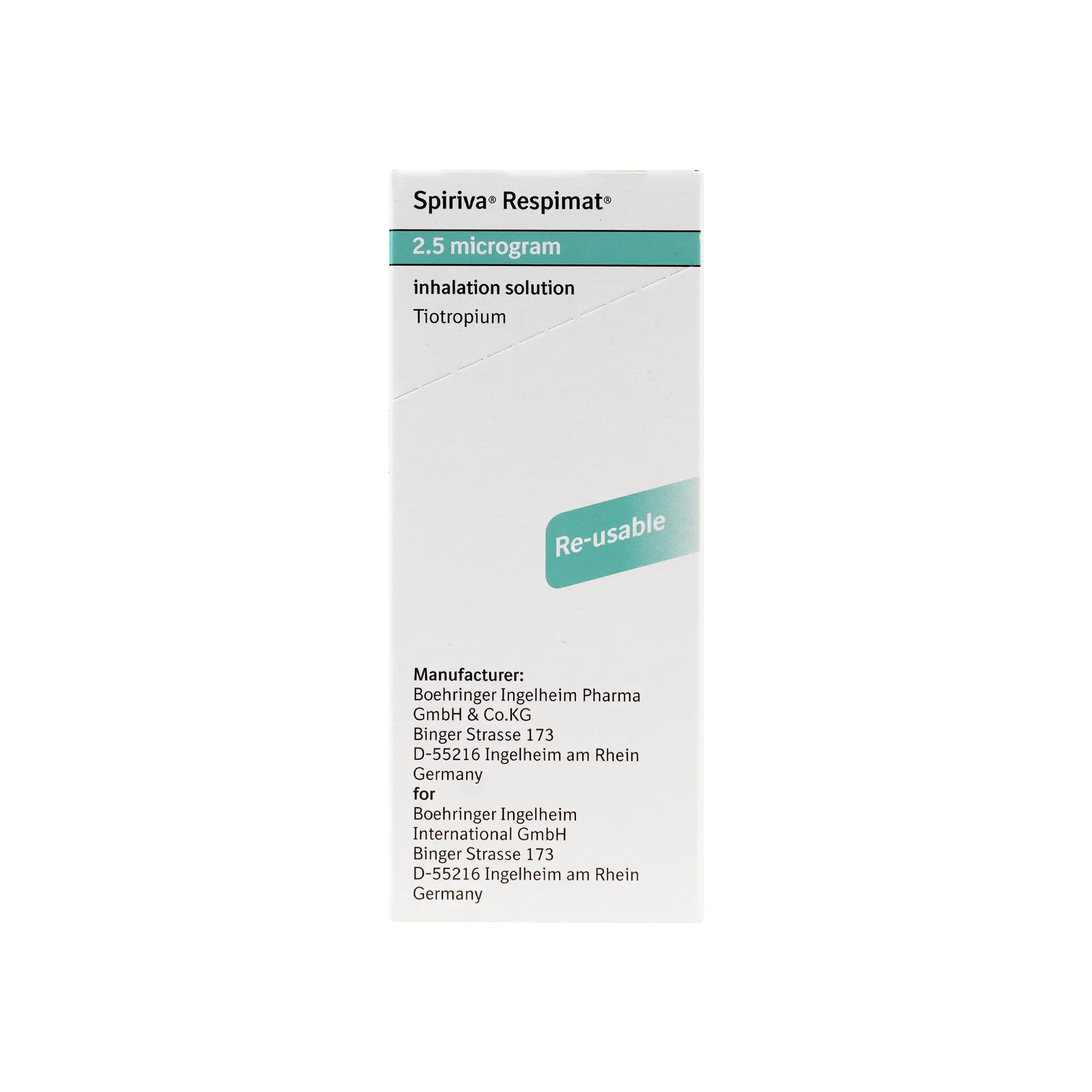 Spiriva Respimat 2.5 Mcg 60 Puffs