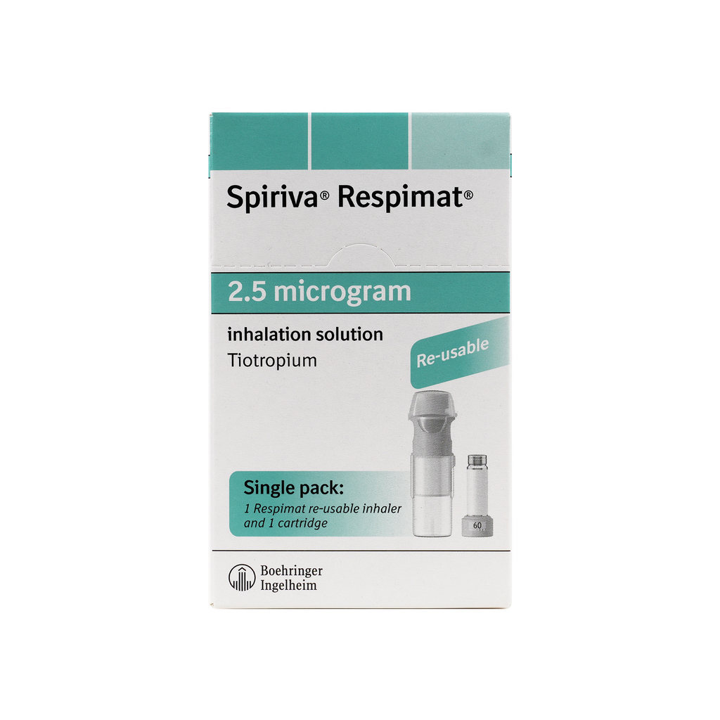 SPIRIVA RESPIMAT 2.5 MCG 60 PUFFS