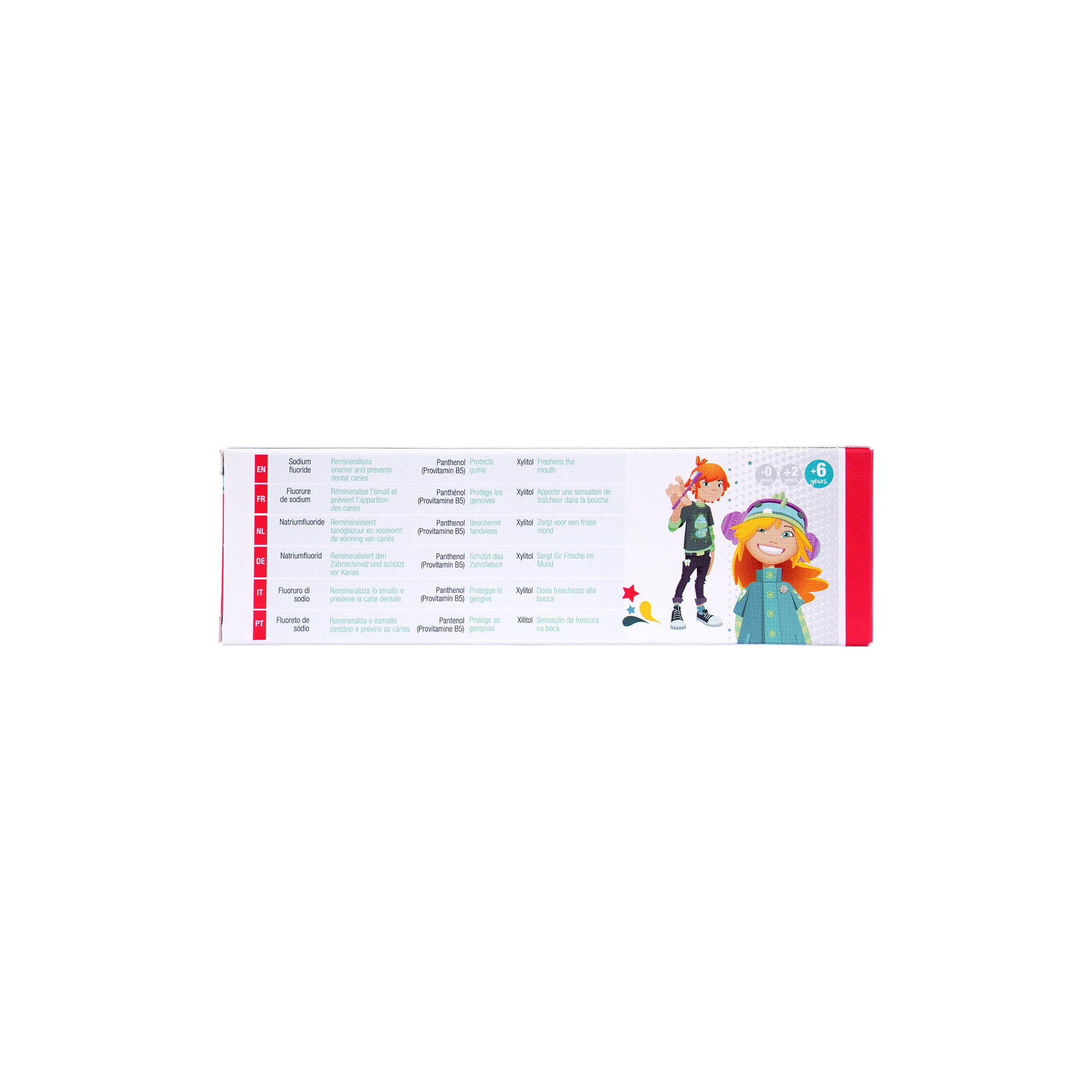 32470-Vitis Junior Dental Gel -Tutti Frutti 75ml +5