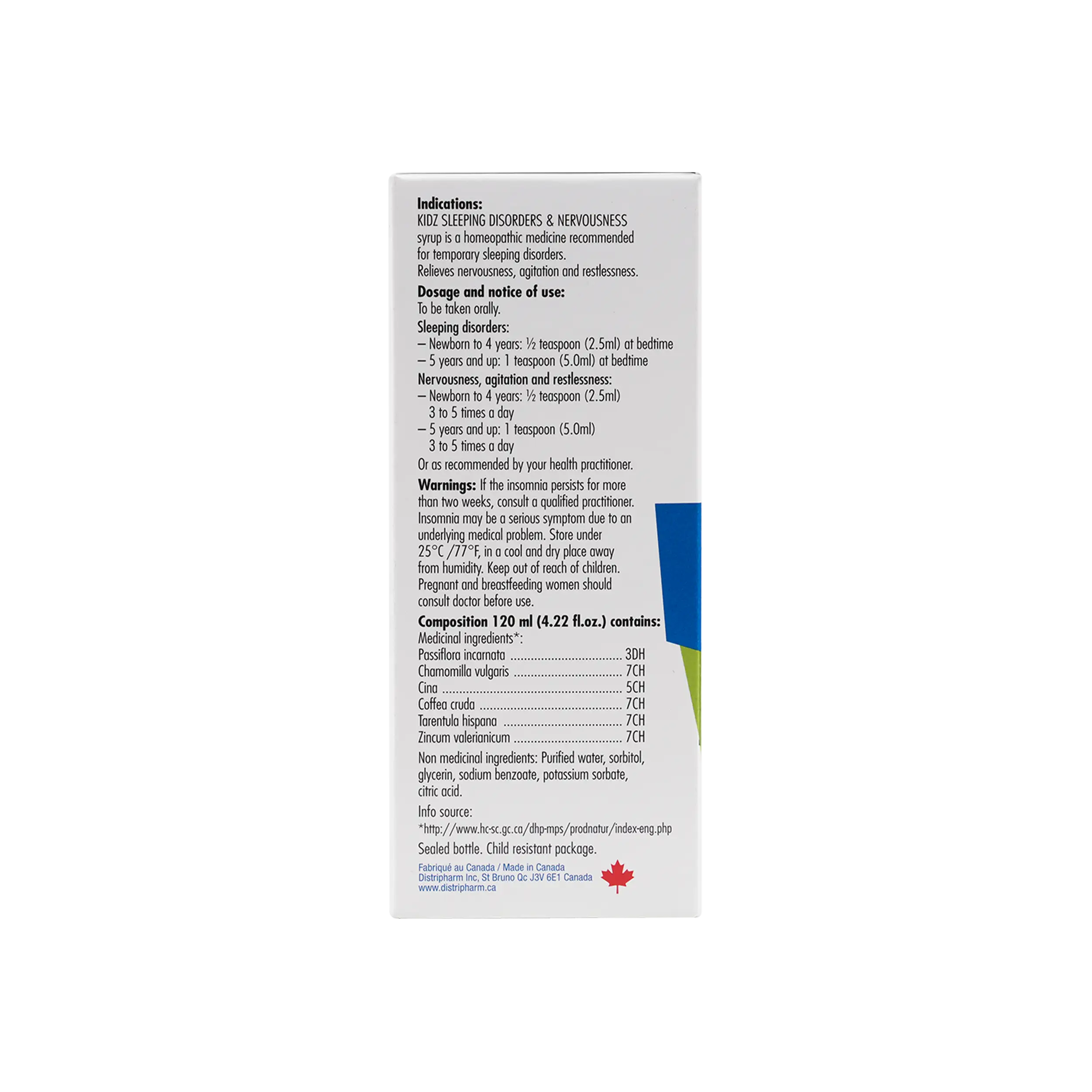 Kidz Sleeping Disorders 120Ml