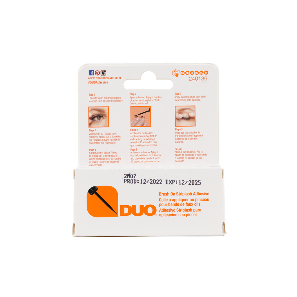 DUO BRUSH (DARK) ADHESIVE 5G