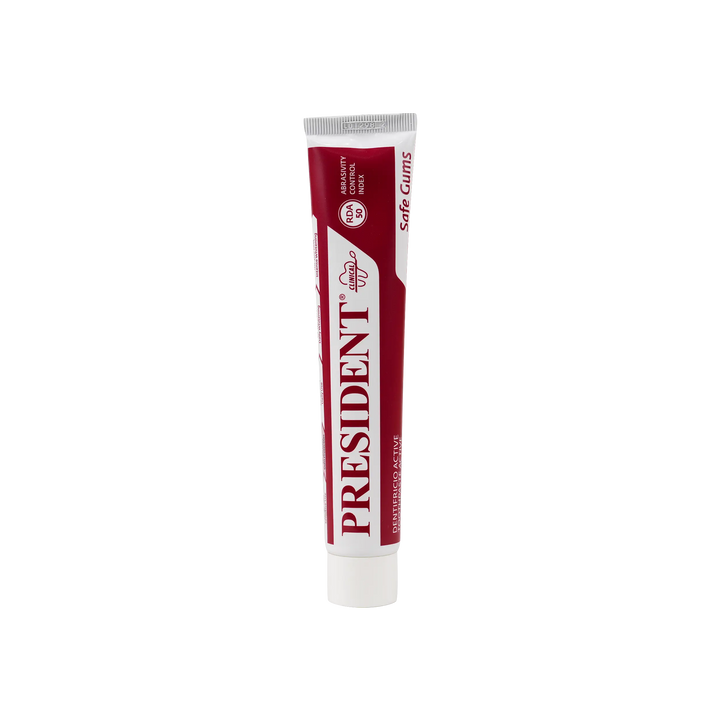 32549-President Safe Gums Active Toothpaste 75ml +1